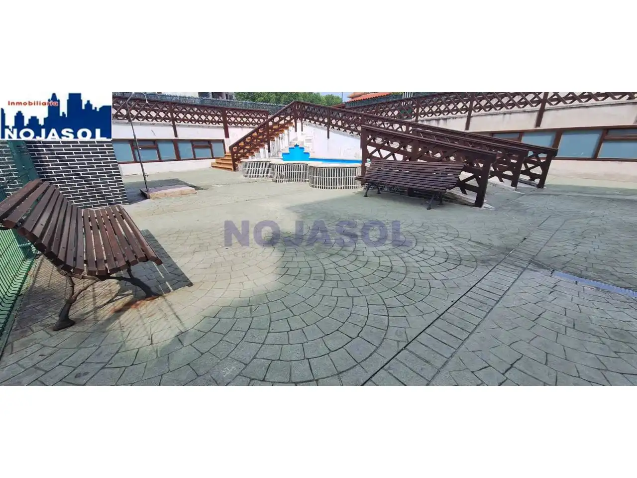Terraza de Apartamento de alquiler en Noja con Calefacción, Terraza y Amueblado