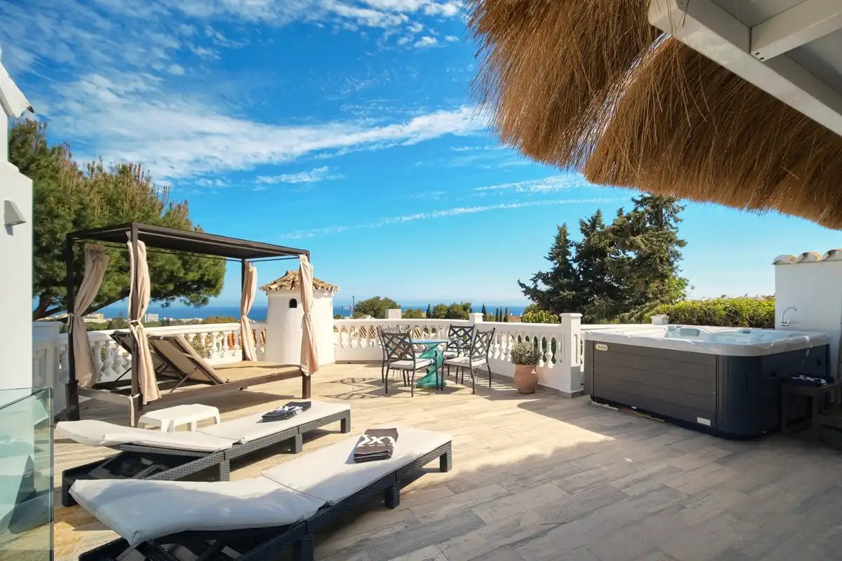 Terrace of Houses for sale in Mijas  with Air Conditioner, Heating and Private garden