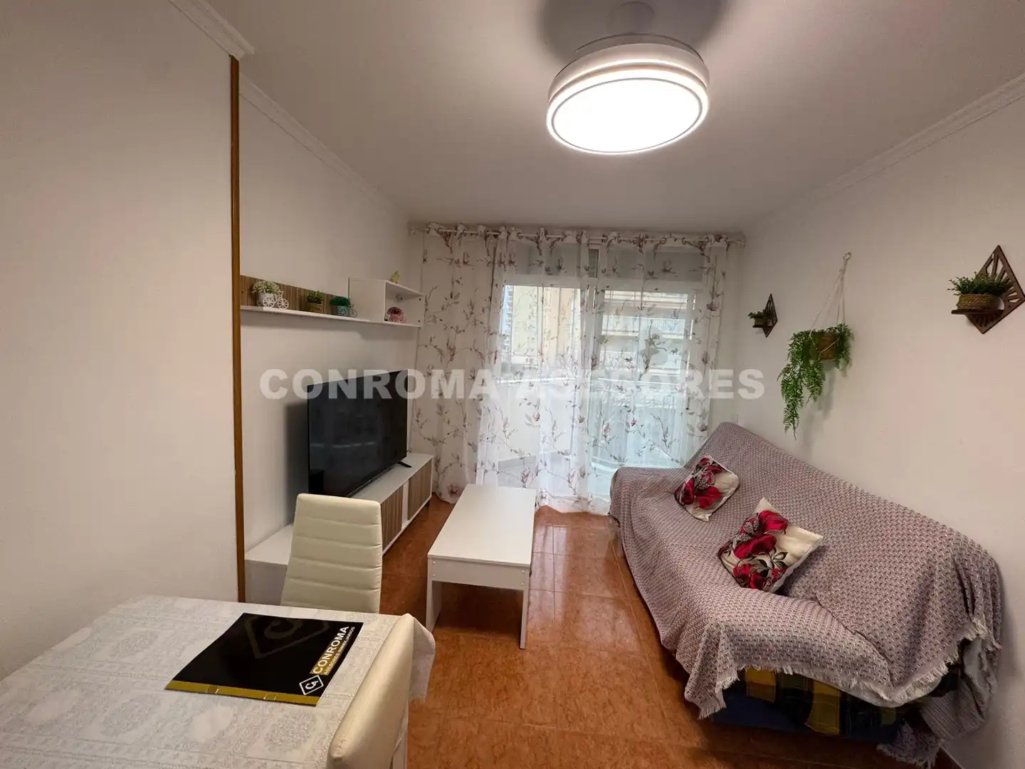 Wohnzimmer von Wohnung zum Verkauf in Malgrat de Mar mit Heizung und Balkon