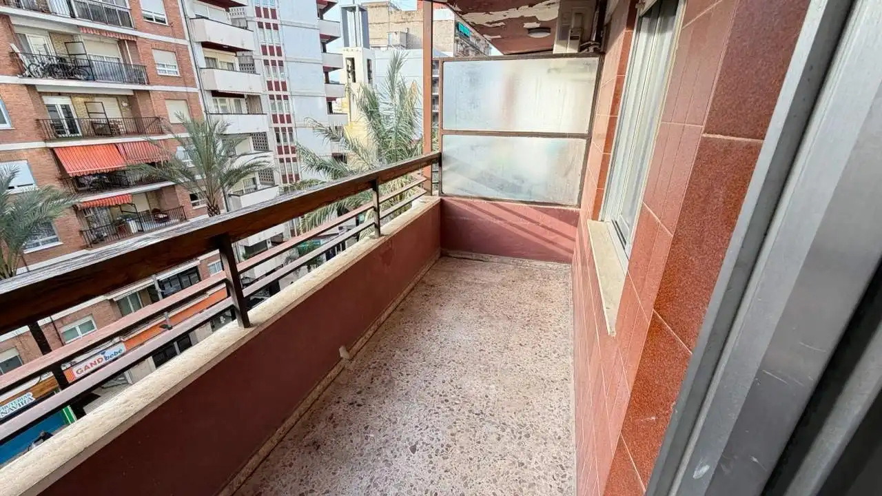 Balcony of Flat for sale in Gandia