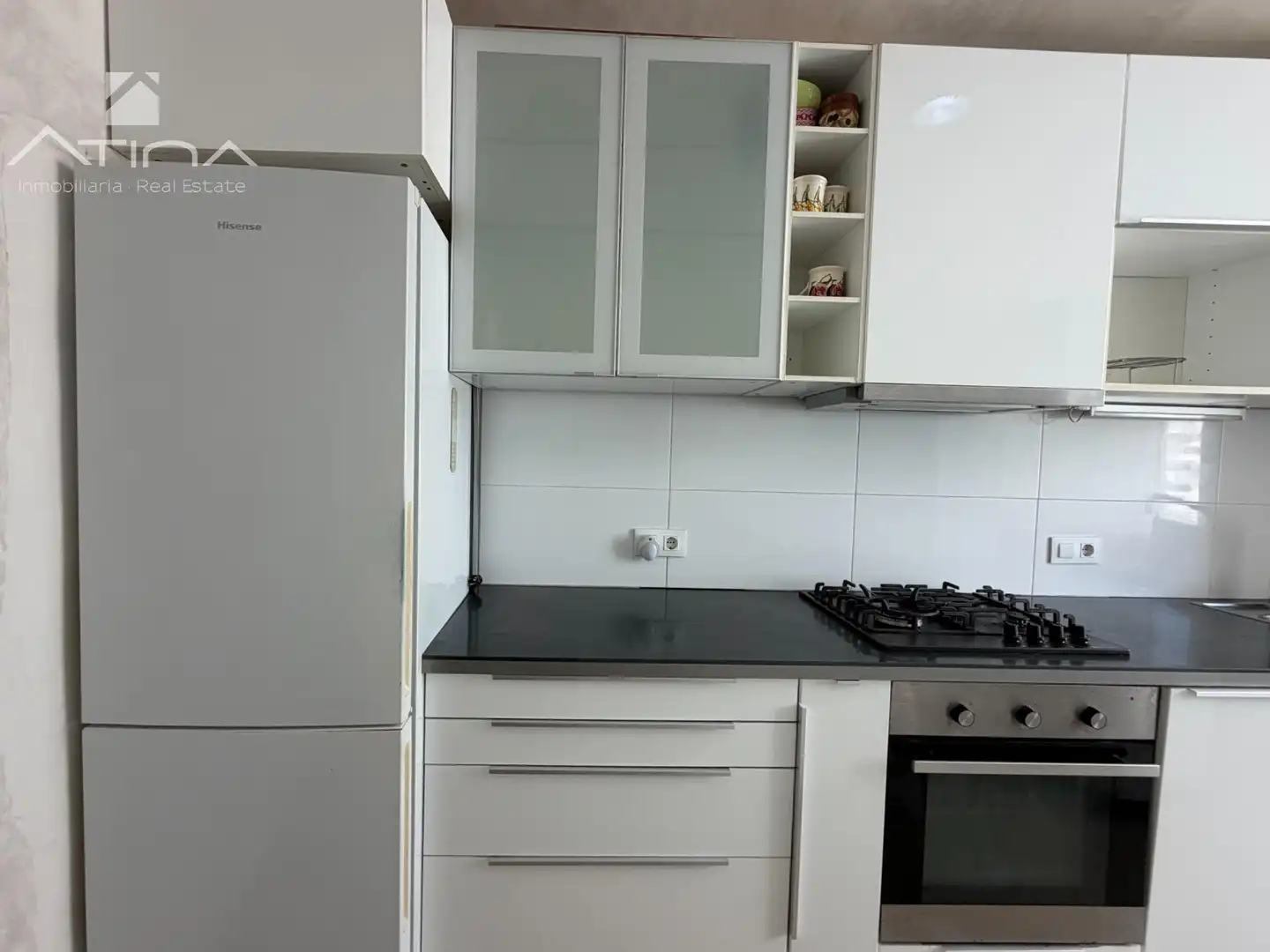 Cocina de Apartamento en venta en Gandia con Terraza