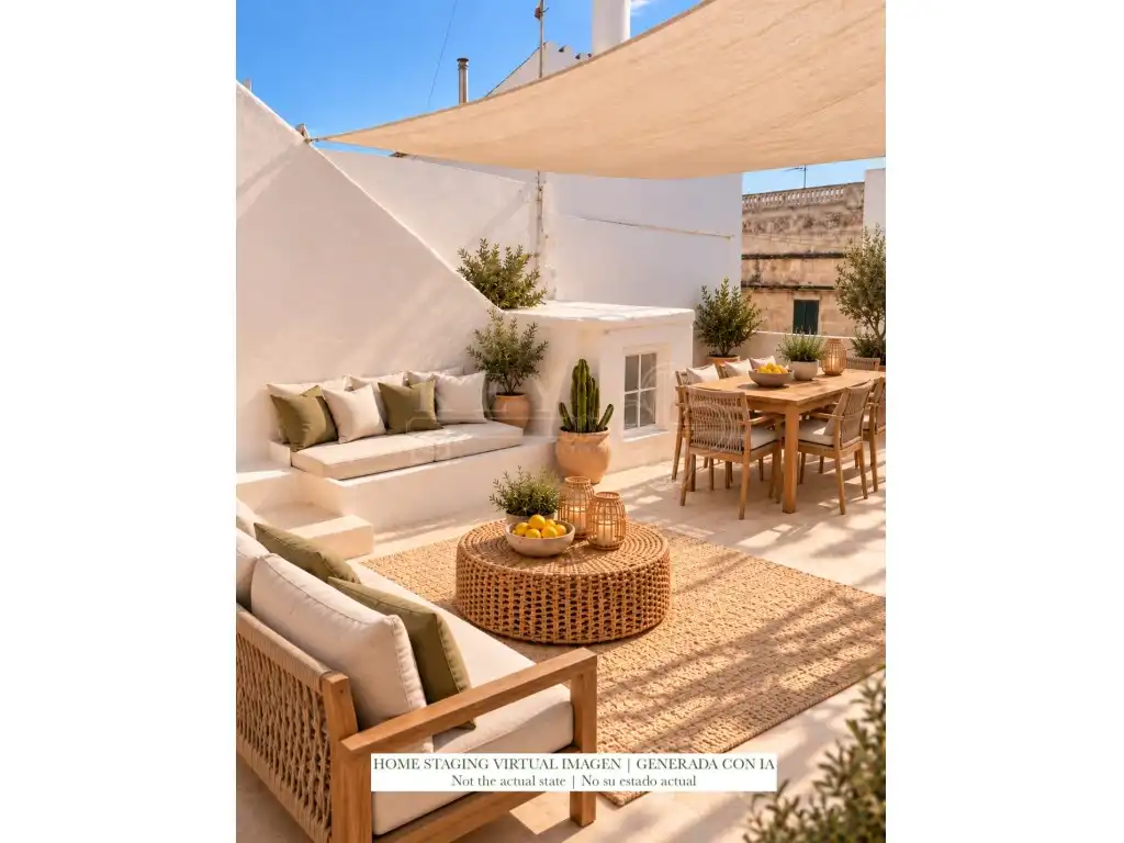Terrassa de Casa o xalet en venda en Ciutadella de Menorca