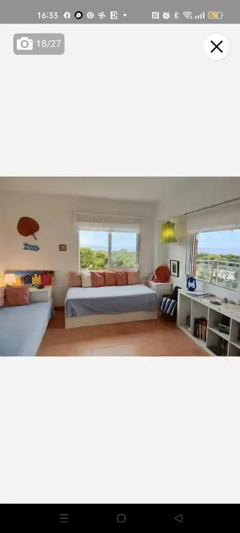 Bedroom of Apartments for rent in Las Rotas / Les Rotes