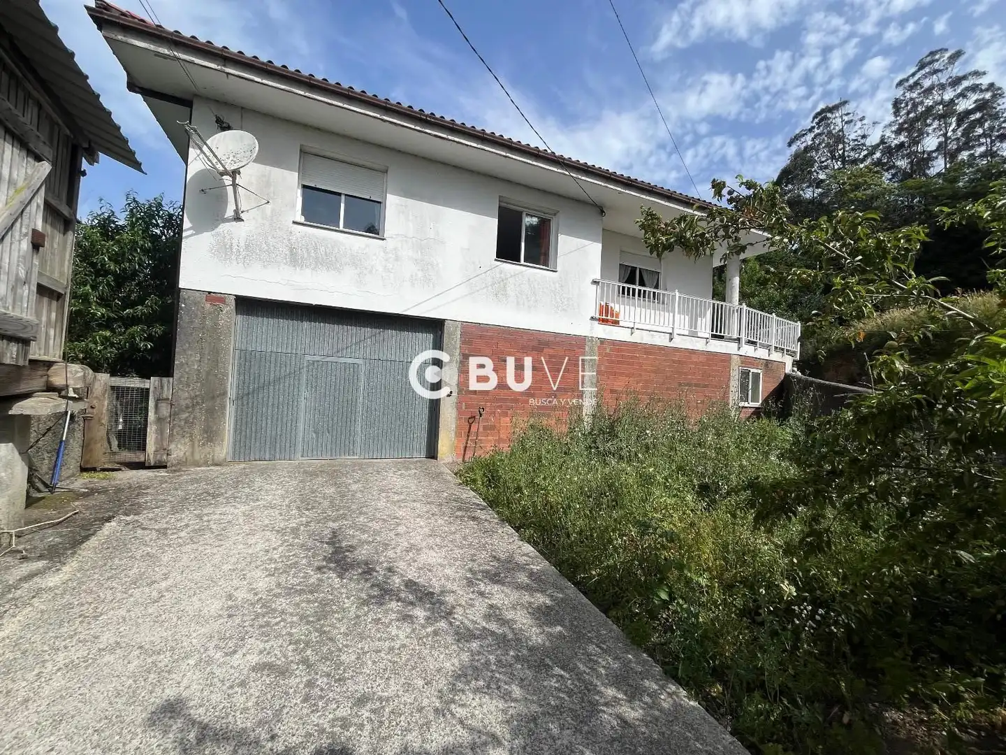 Vista exterior de Casa o xalet en venda en Cerceda