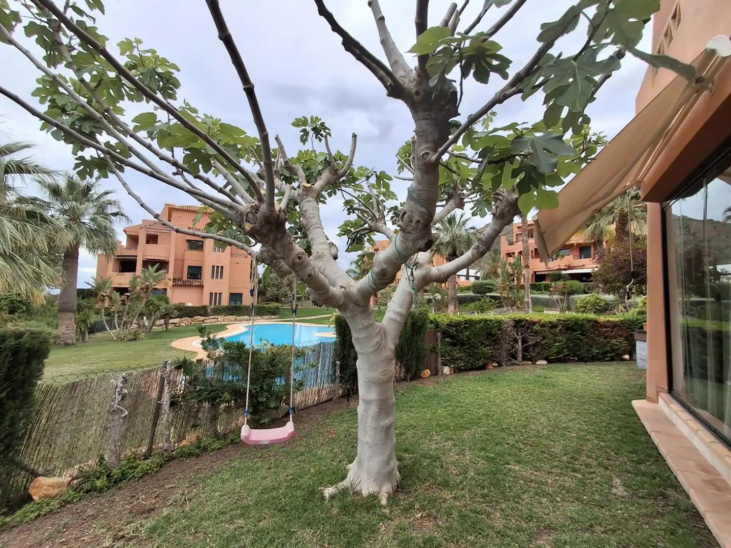 Garten von Erdgeschoss zum Verkauf in Finestrat mit Klimaanlage, Privatgarten und Terrasse