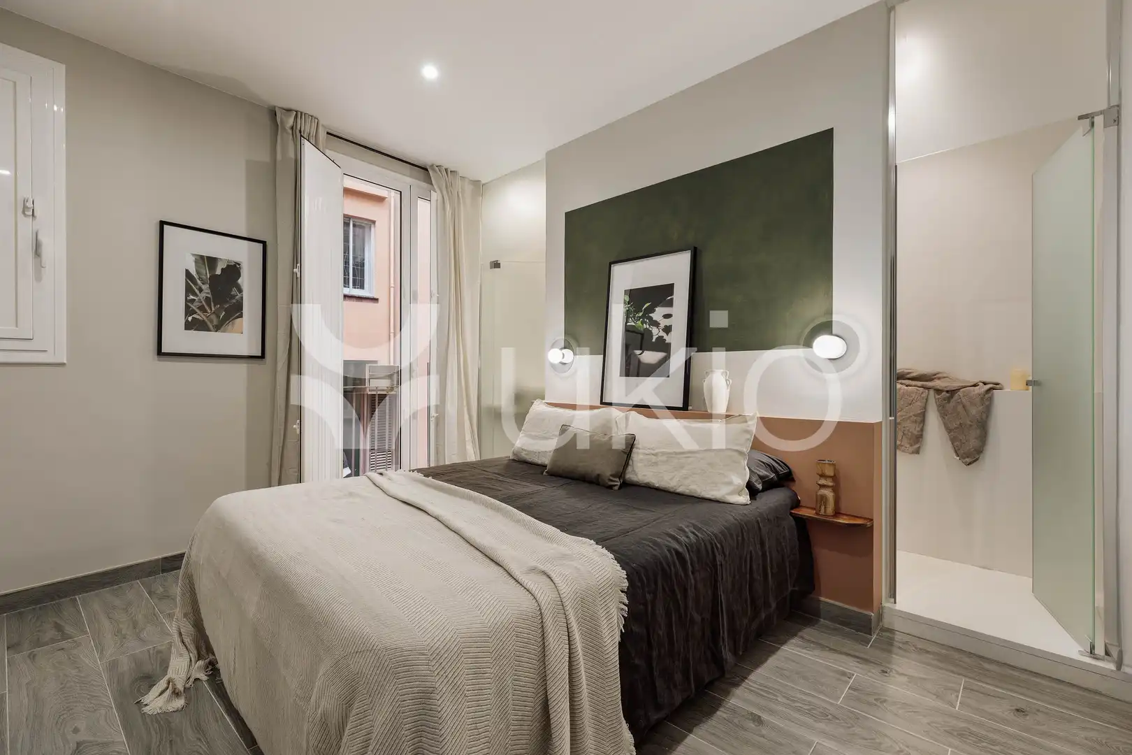Bedroom of Apartments for rent in Barcelona  with Air Conditioner, Heating and Furnished