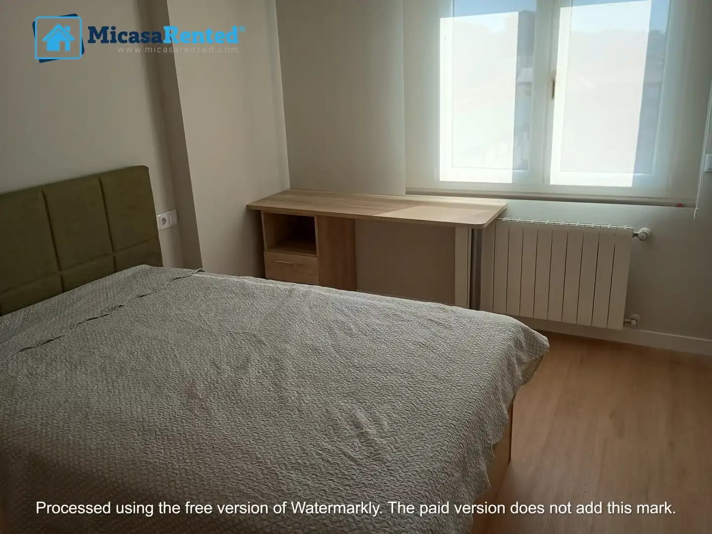 Schlafzimmer von Wohnung zur Miete in Santander mit Heizung, Möbliert und Ofen