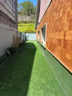Terrassa de Casa o xalet en venda en Pontevedra Capital  amb Calefacció, Traster i Moblat
