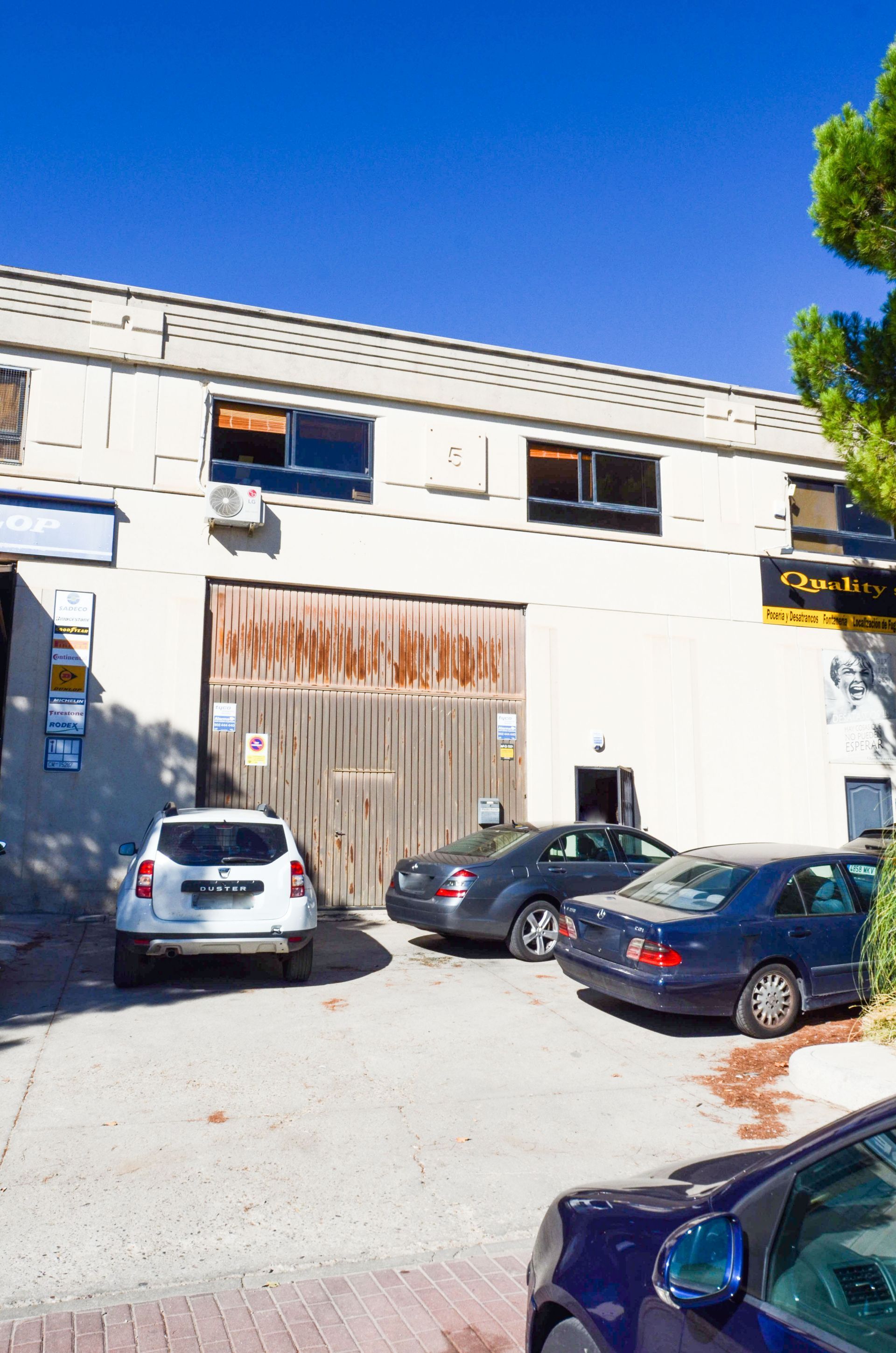 Exterior view of Industrial buildings for sale in Villanueva de la Cañada
