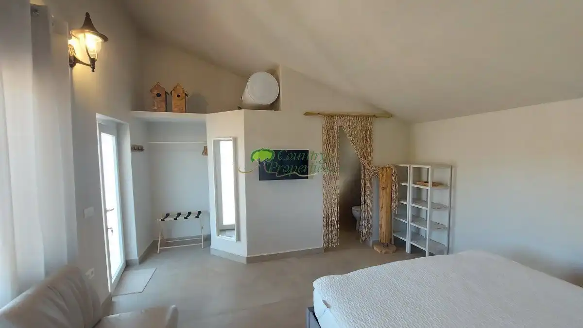 Habitación de Finca rústica en venta en Cómpeta con Aire acondicionado, Terraza y Trastero