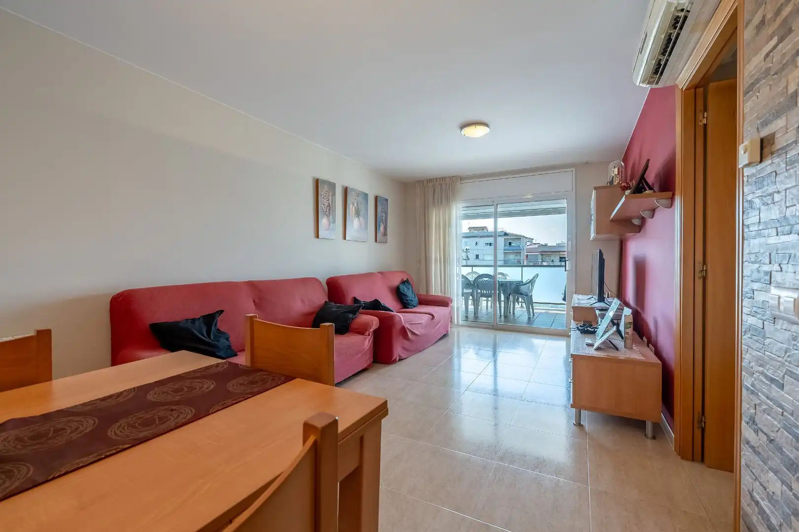 Living room of Flat for sale in Prat de Cunit