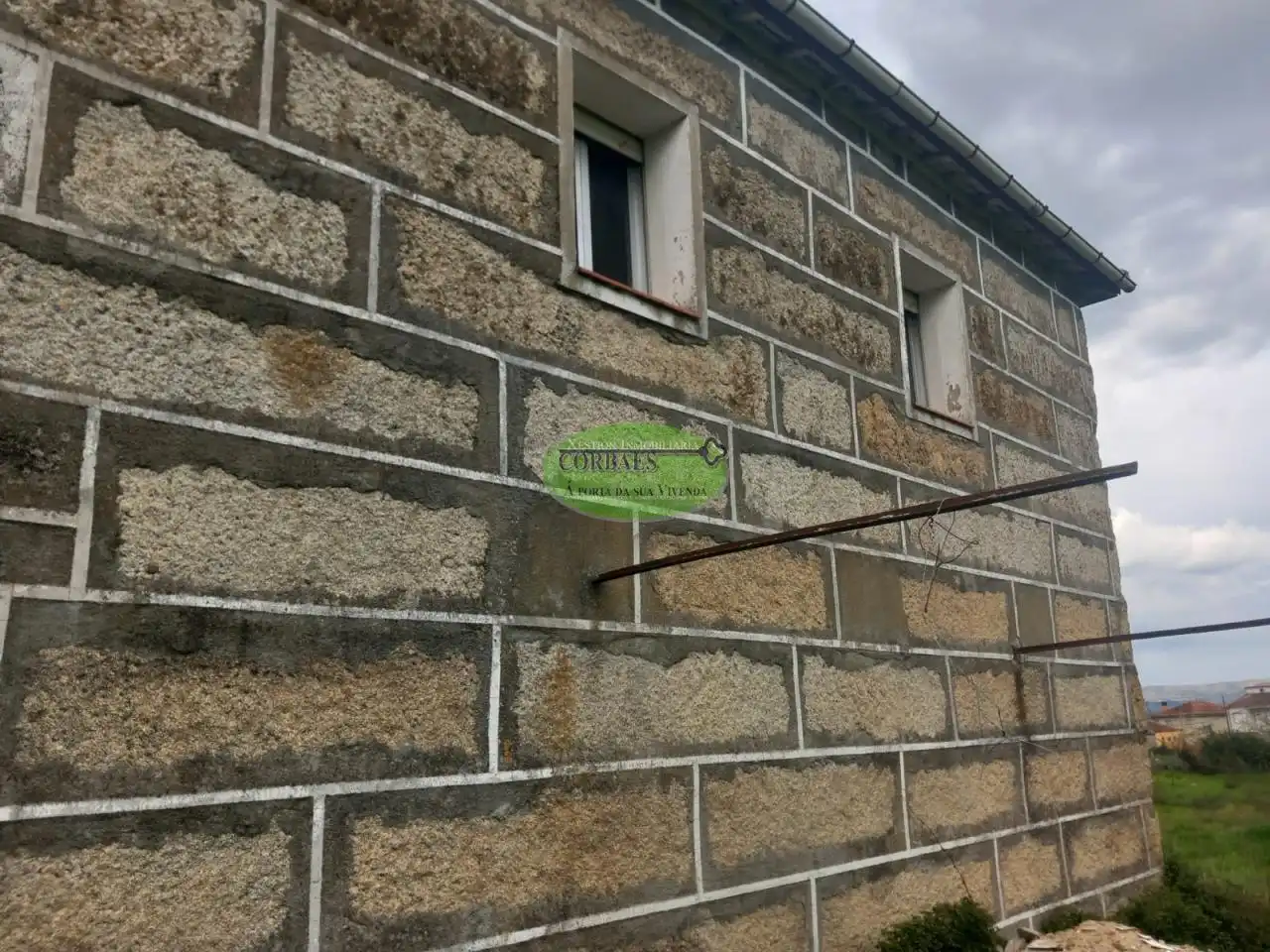Vista exterior de Casa o chalet en venta en Taboadela con Jardín privado