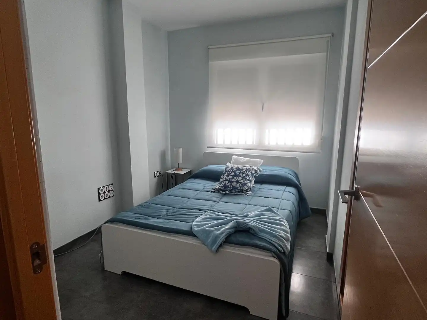 Schlafzimmer von Dachboden zur Miete in Los Alcázares mit Klimaanlage, Heizung und Terrasse