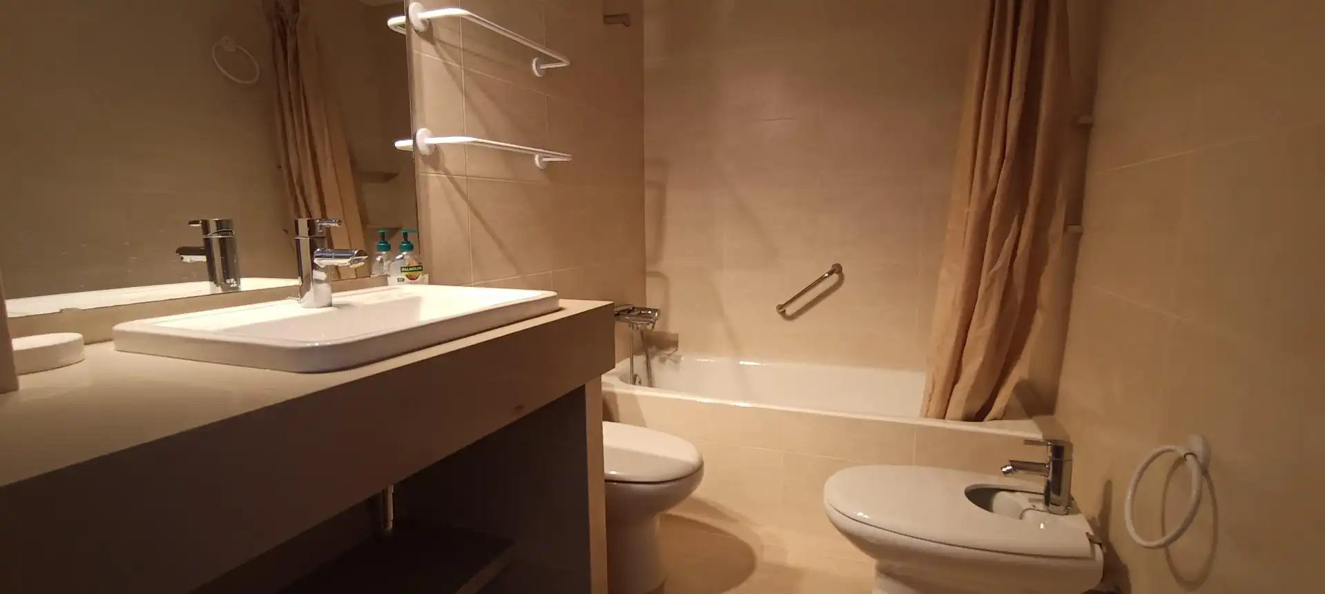 Bathroom of Flat for rent in Calvià  with Air Conditioner, Terrace and Furnished