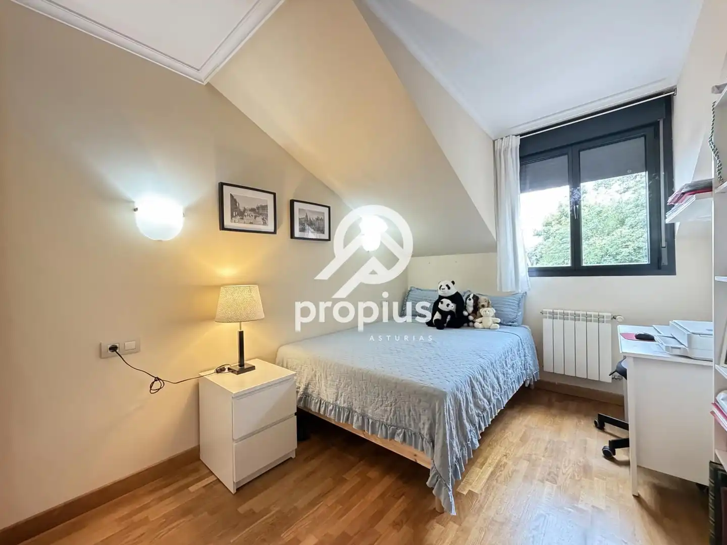 Bedroom of Flat for sale in Llanes  with Heating and Furnished