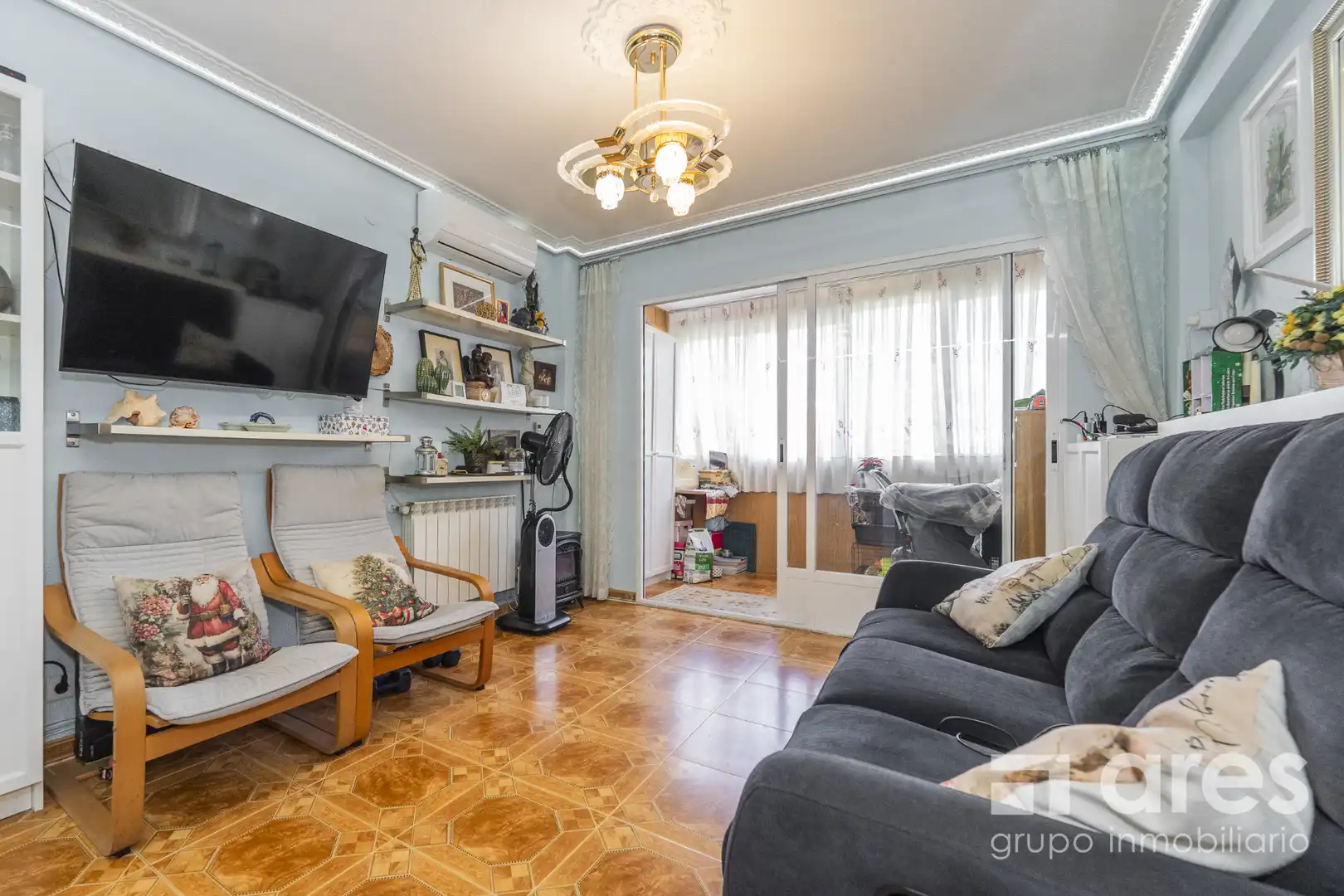 Sala de estar de Piso en venta en Alcalá de Henares con Aire acondicionado, Calefacción y Terraza