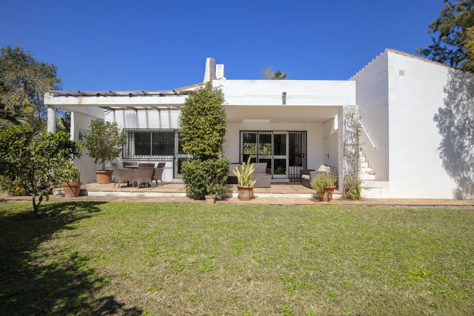 Garden of Houses for sale in Marbella  with Private garden, Terrace and Storage room
