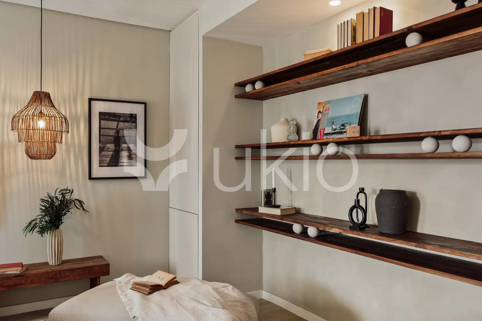 Bedroom of Apartments for rent in Barcelona  with Air Conditioner, Heating and Terrace