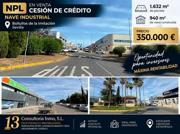 Nave industrial en venta en Avenida de Sanlucar la Mayor