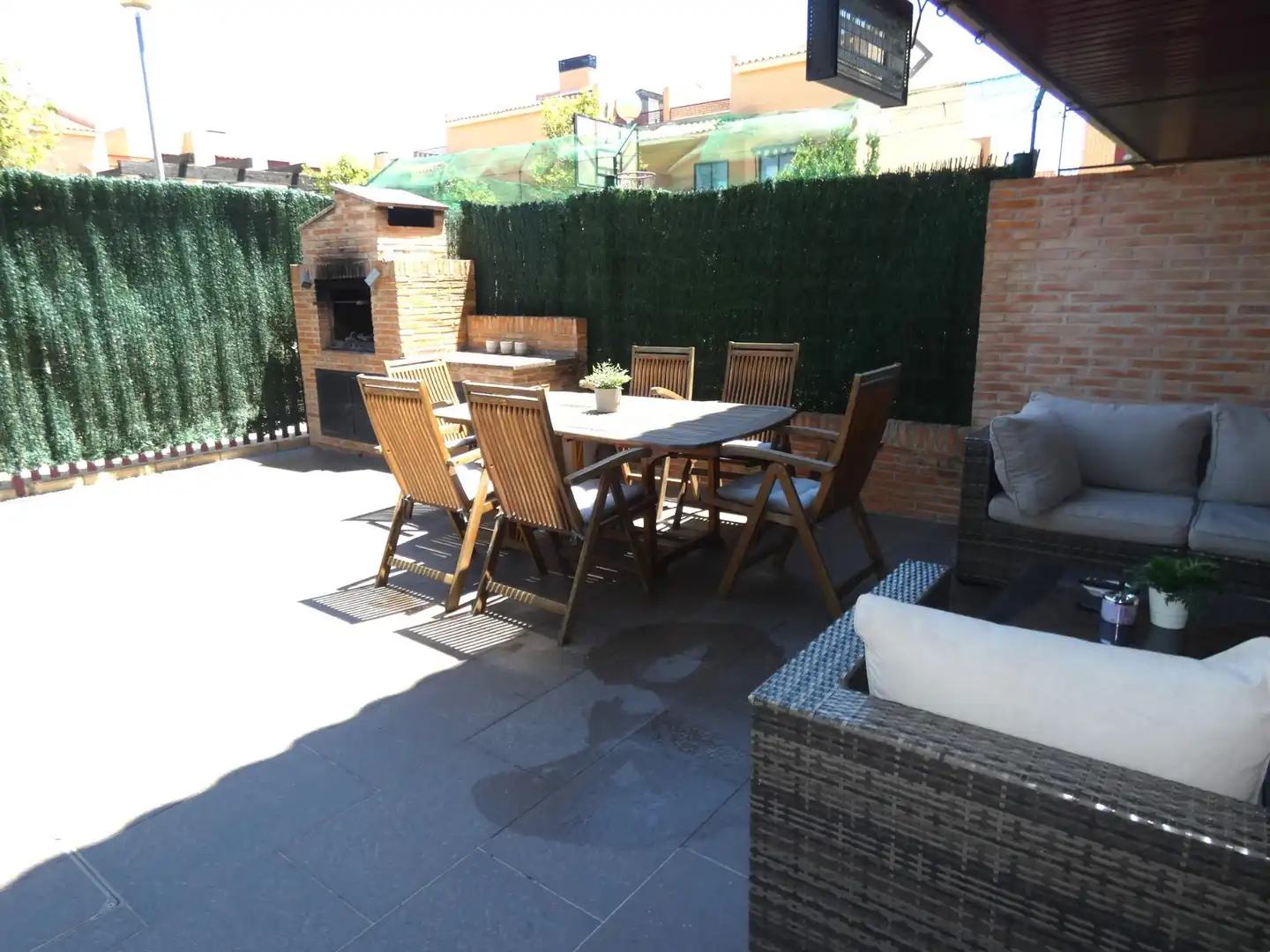 Terrace of Detached homes for sale in Utebo  with Air Conditioner, Heating and Private garden