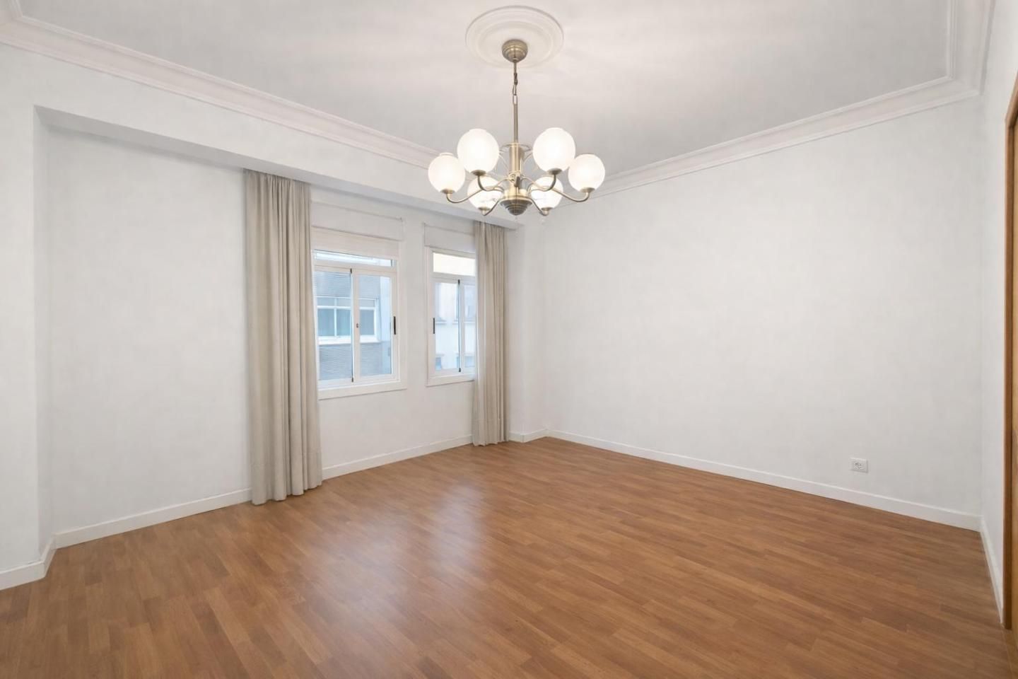 Dining room of Flat for sale in A Coruña Capital   with Heating and Furnished