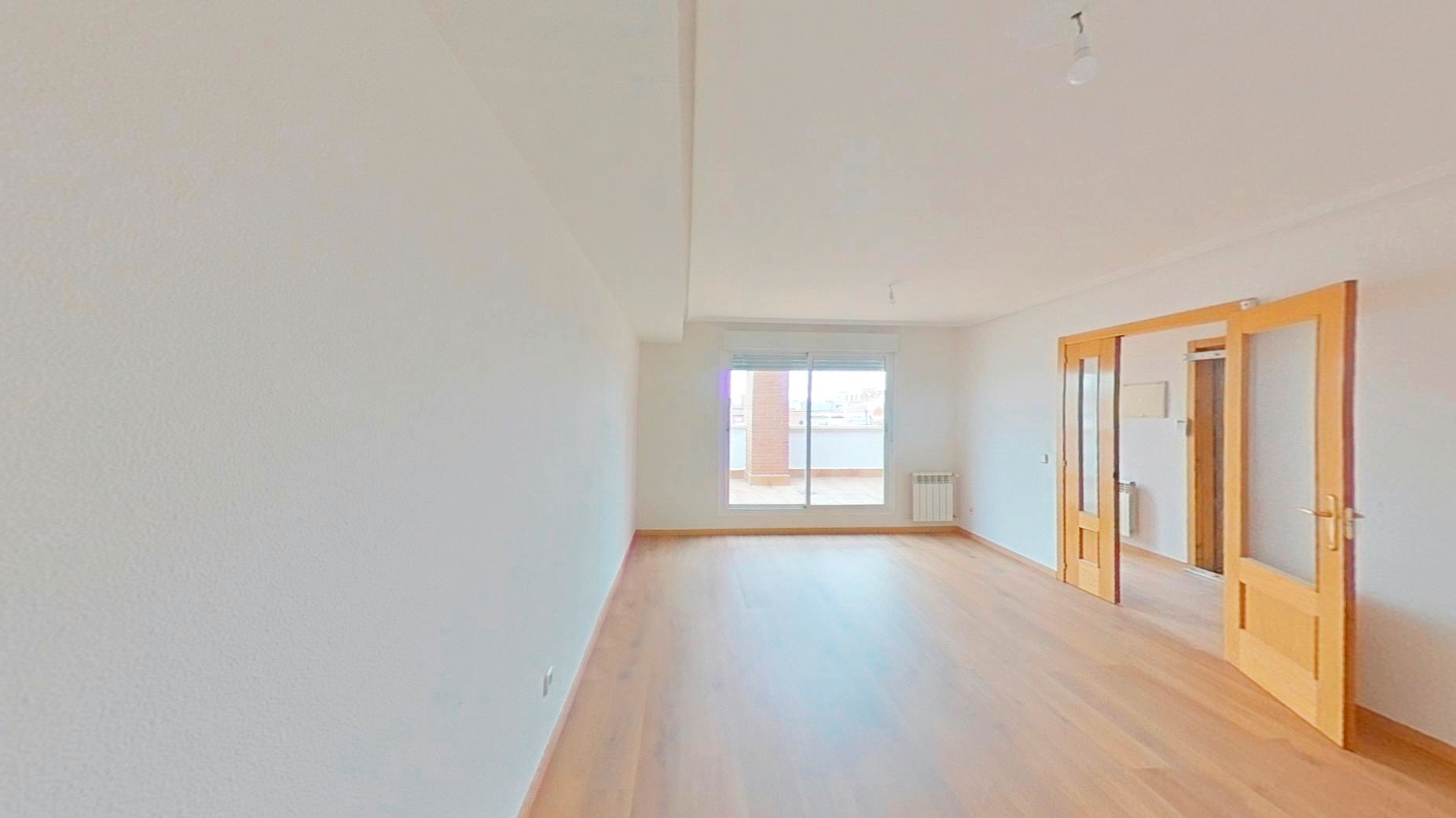 Sala d'estar de Pis en venda en  Madrid Capital amb Calefacció, Terrassa i Traster