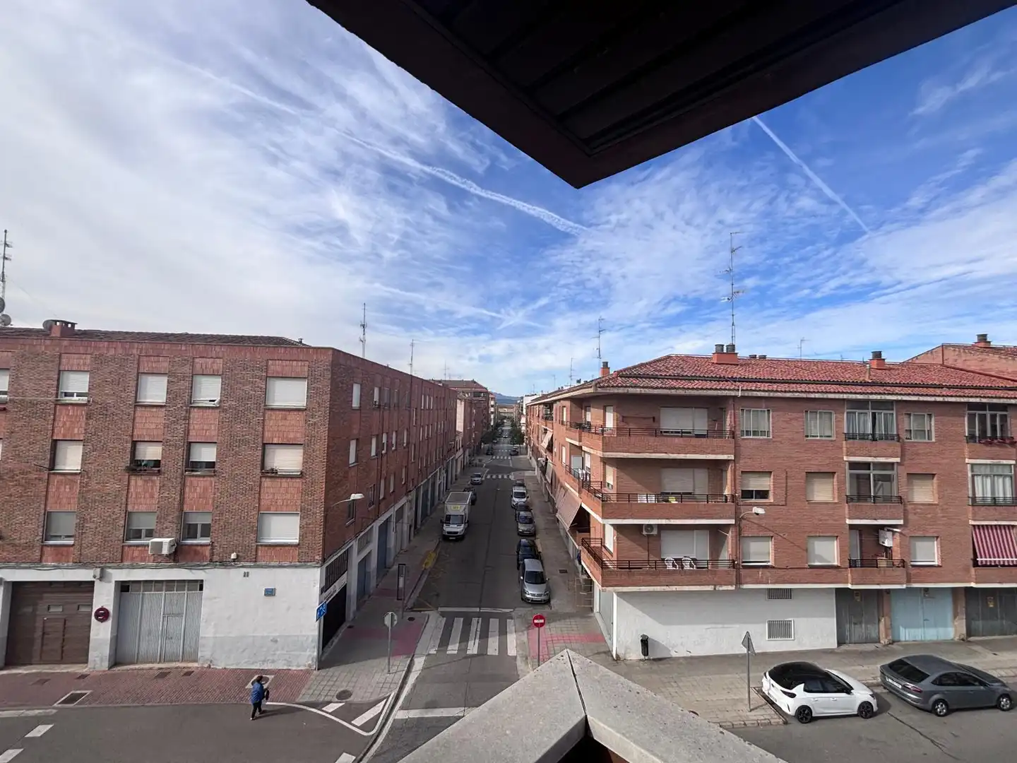 Vista exterior de Apartamento en venta en Calahorra con Calefacción, Parquet y Terraza