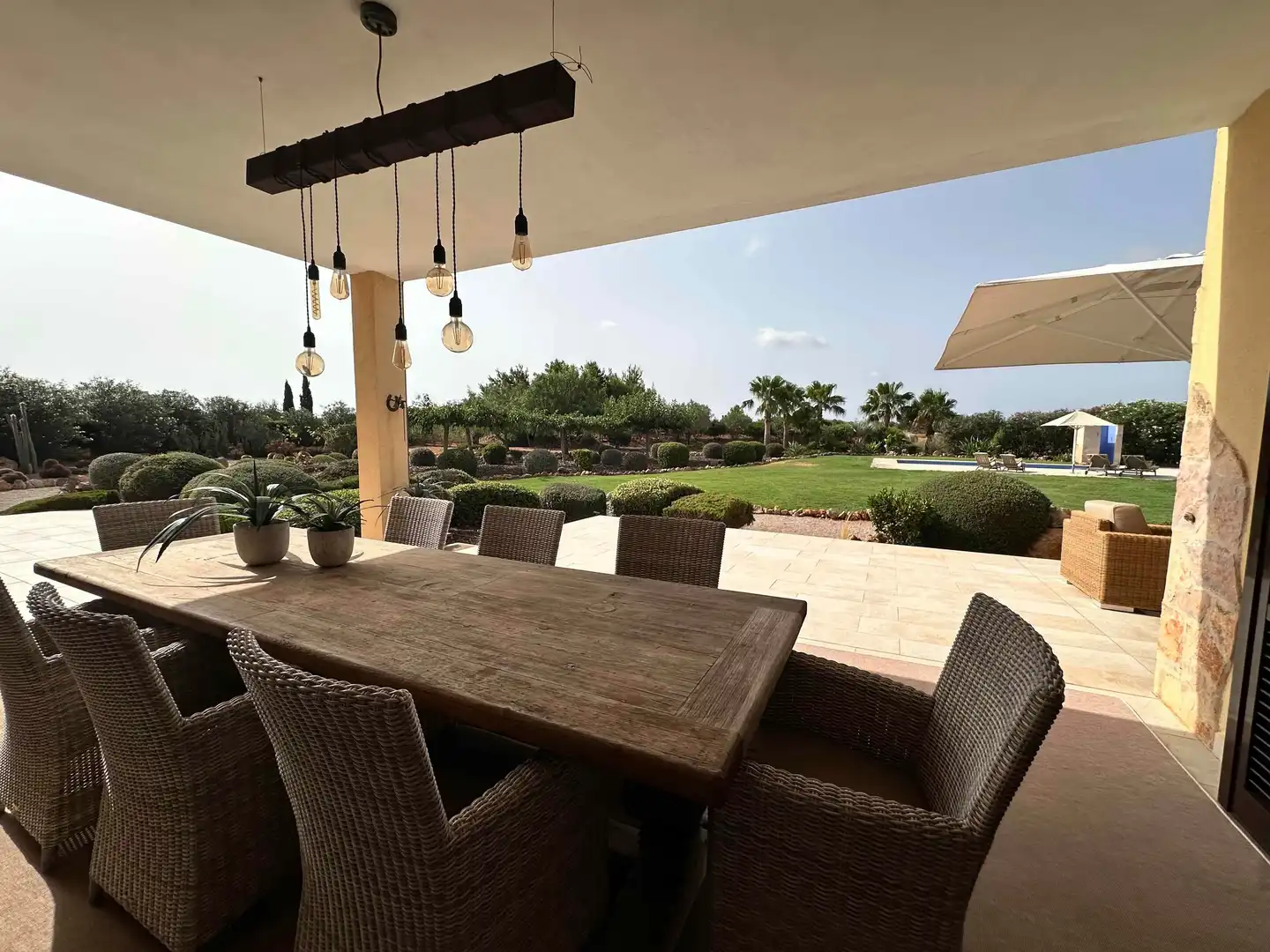 Terrassa de Finca rústica en venda en Ses Salines amb Aire condicionat, Calefacció i Terrassa