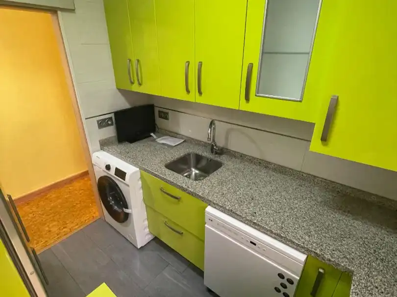 Küche von Wohnung zur Miete in Valladolid Capital mit Balkon