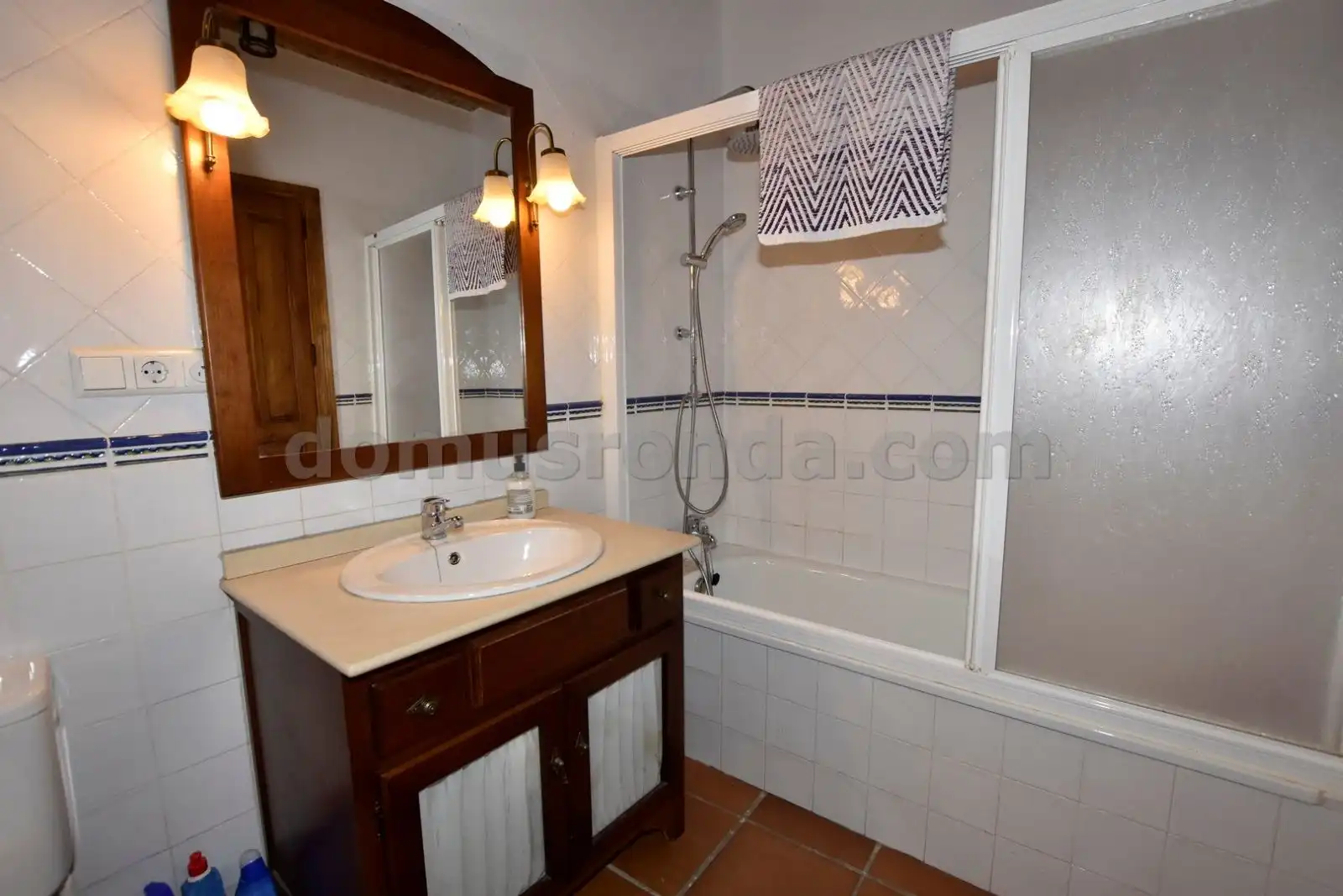 Baño de Casa o chalet en venta en Alpandeire con Calefacción, Terraza y Piscina