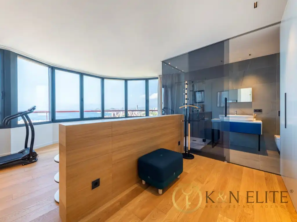 Living room of Flat for sale in Benidorm  with Air Conditioner, Heating and Private garden
