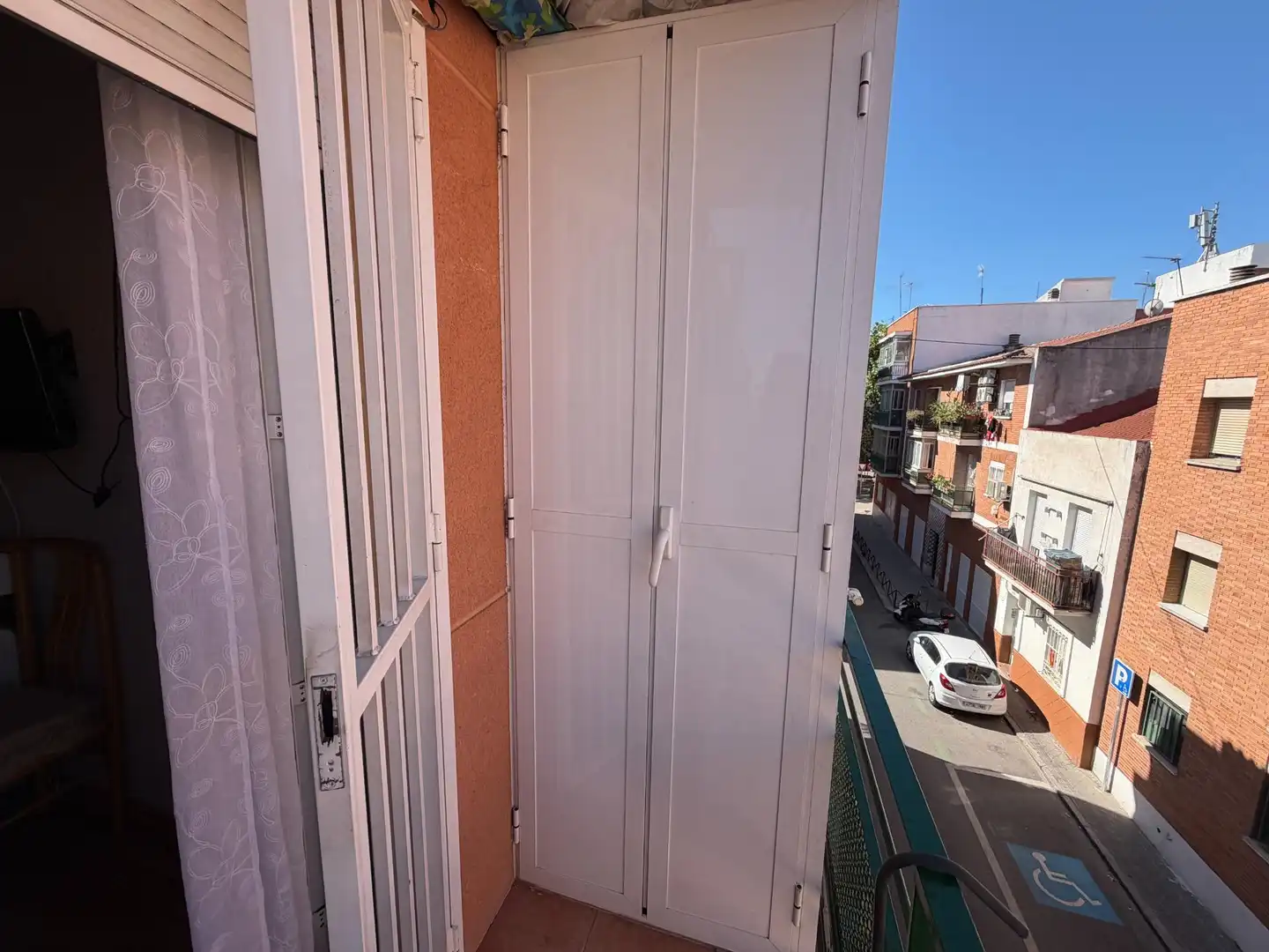 Balcony of Flat for sale in Madrid  with Air Conditioner, Heating and Terrace