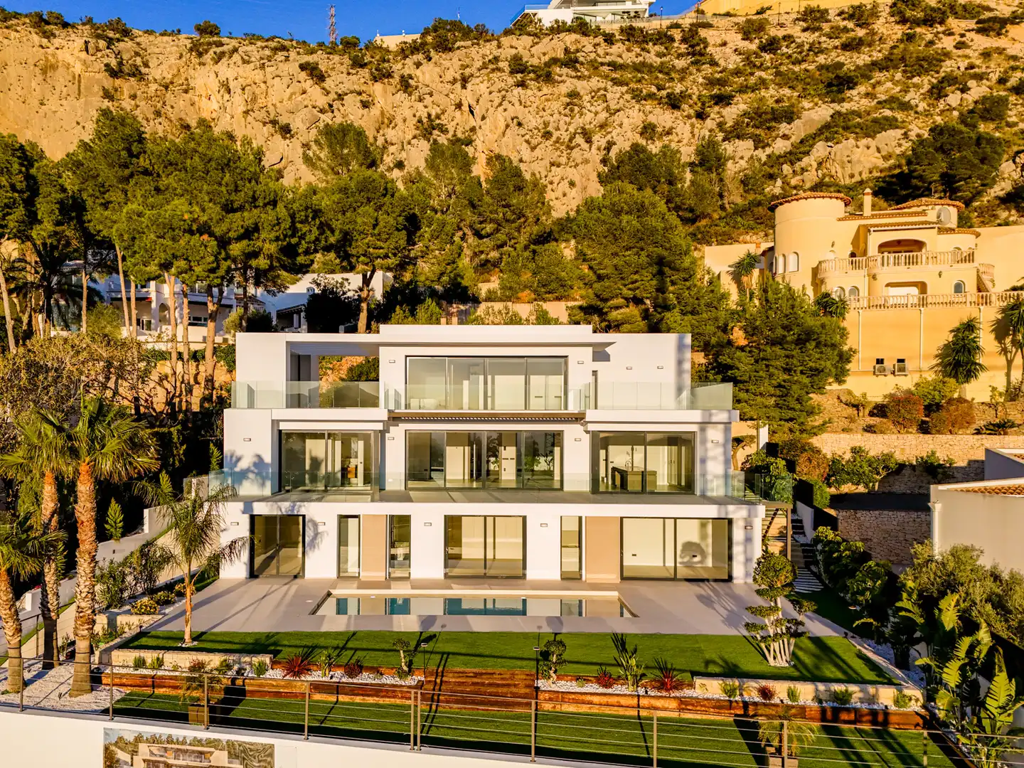 Vista exterior de Casa o chalet en venta en Altea con Aire acondicionado, Calefacción y Jardín privado