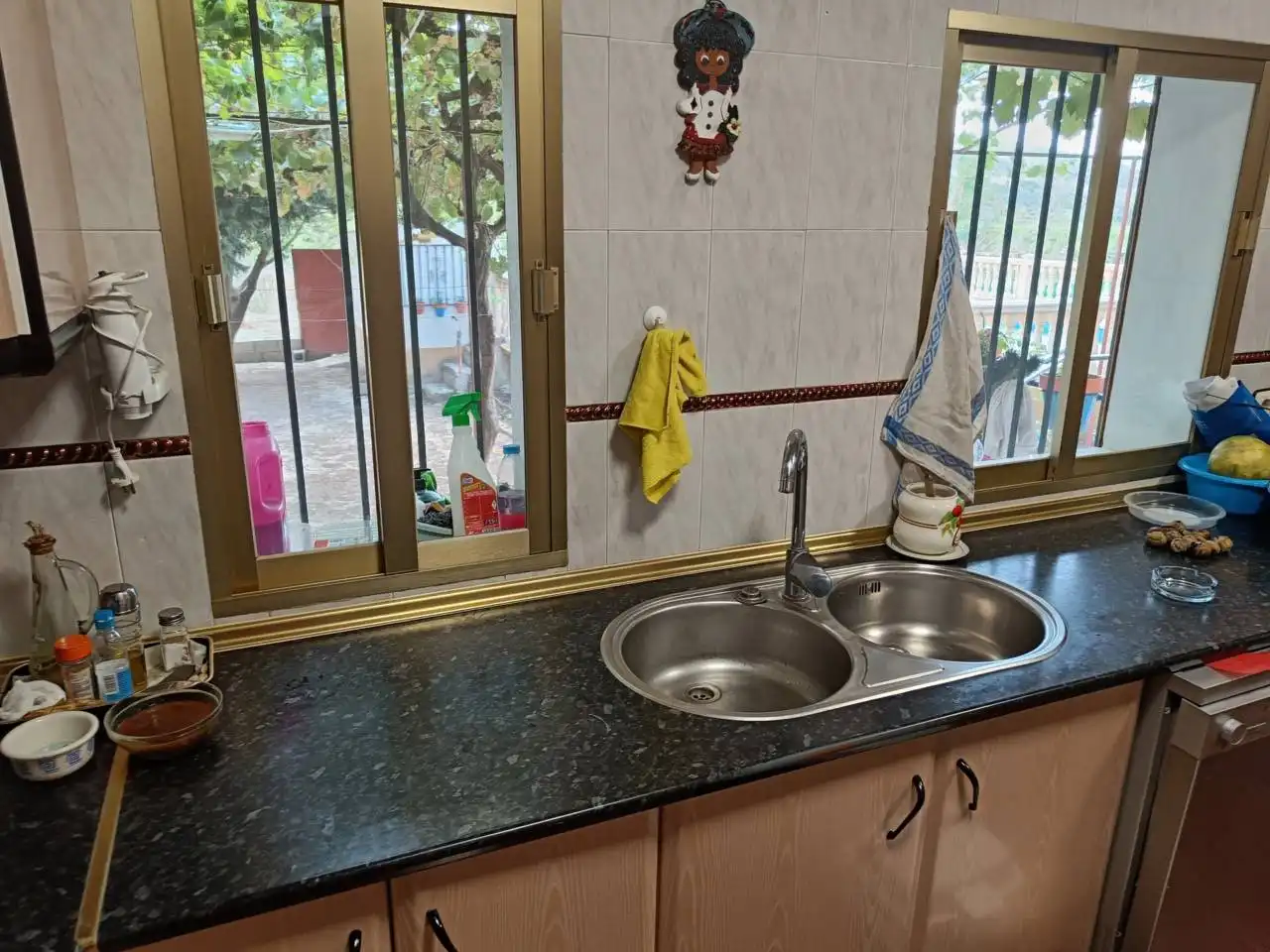 Küche von Country house zum Verkauf in Montefrío mit Klimaanlage, Privatgarten und Terrasse