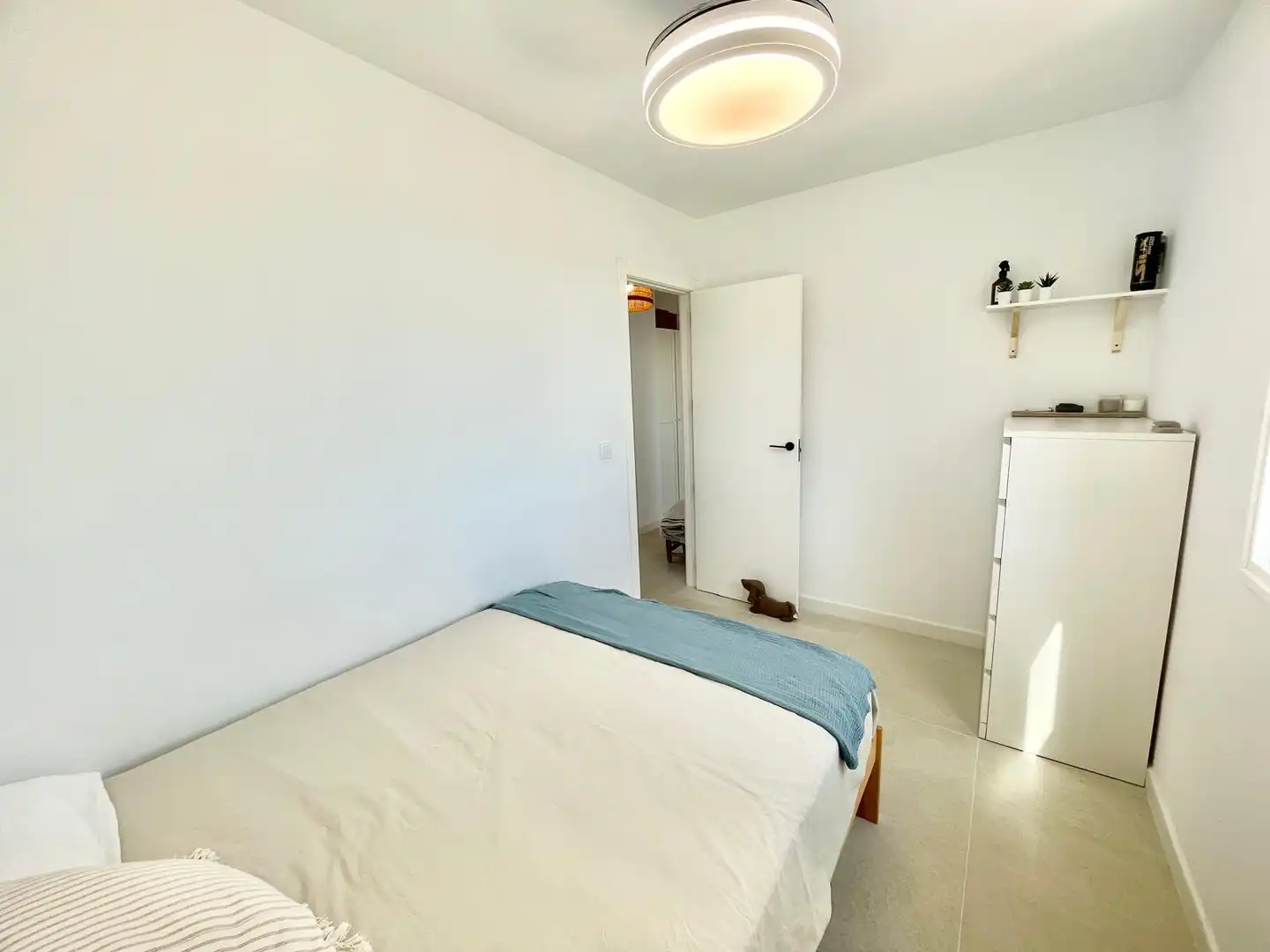 Bedroom of Apartments for rent in La Manga del Mar Menor  with Air Conditioner, Heating and Terrace