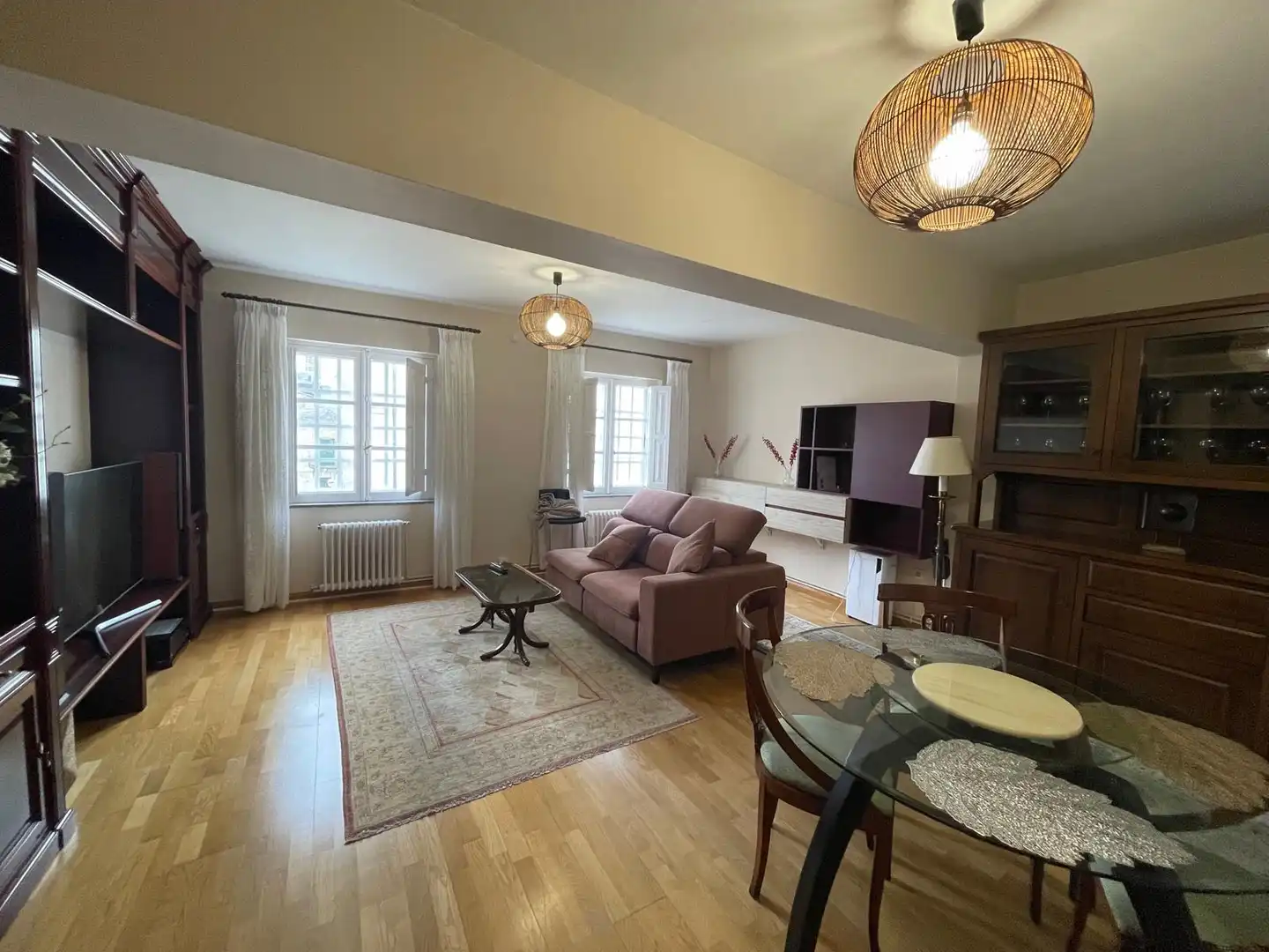 Living room of Flat for rent in Lugo  with Heating, Furnished and Oven