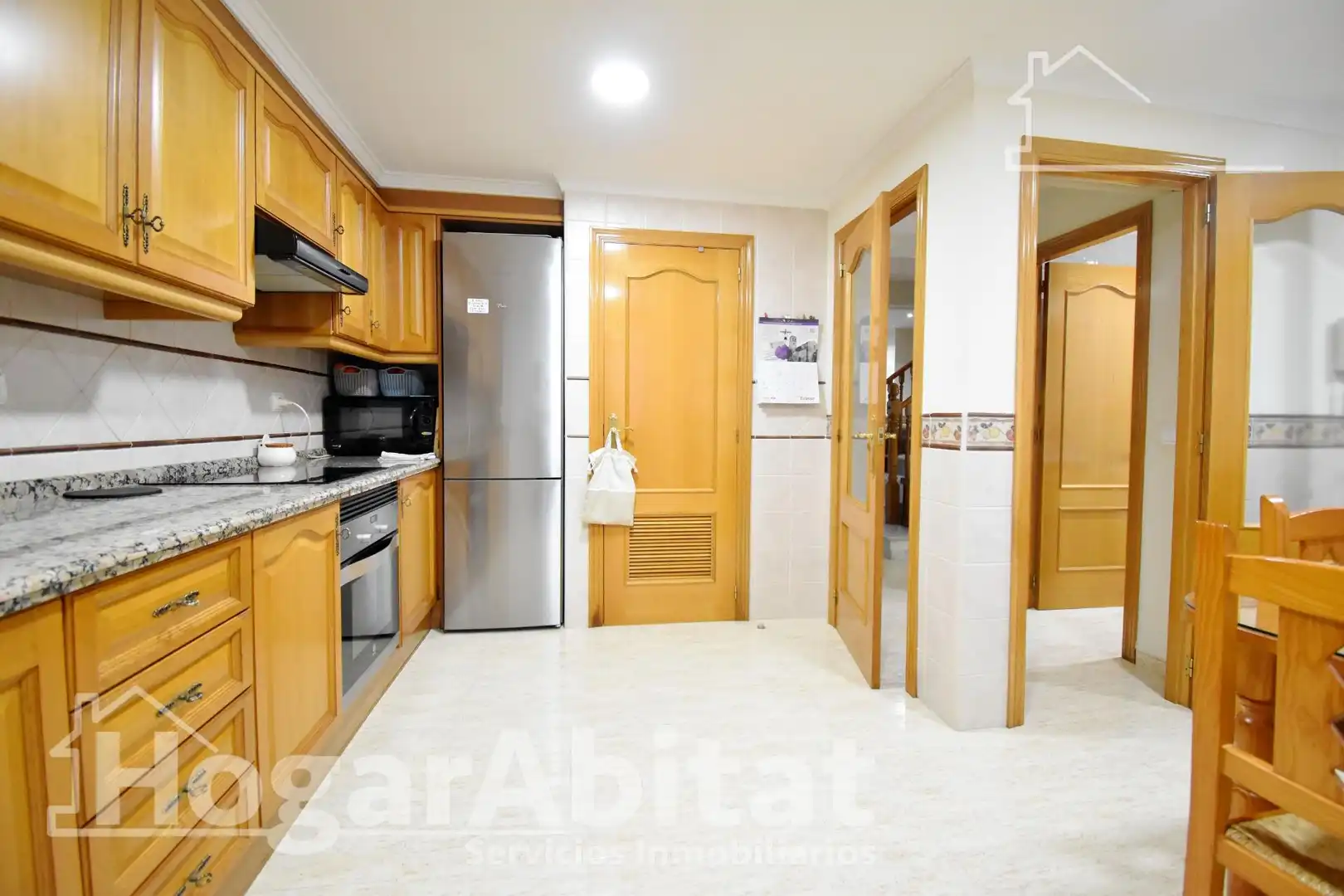 Cocina de Casa adosada en venta en El Real de Gandia con Aire acondicionado, Terraza y Trastero