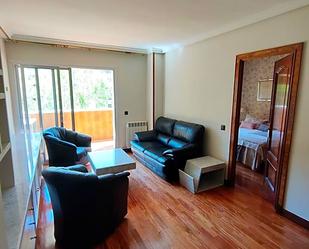 Living room of Flat to rent in  Madrid Capital  with Air Conditioner, Heating and Terrace