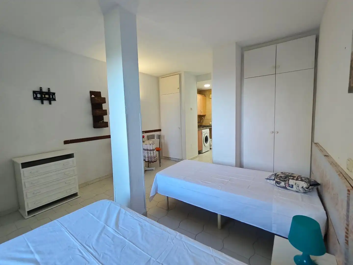 Dormitori de Estudi de lloguer en Benalmádena amb Jardí privat, Terrassa i Moblat