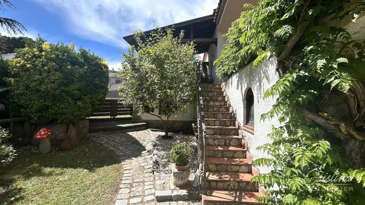 Jardí de Casa o xalet en venda en Santa Cristina d'Aro amb Calefacció