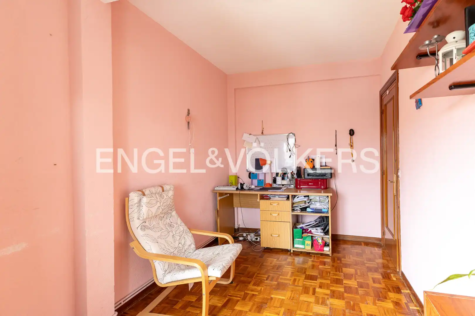 Schlafzimmer von Maisonette zum Verkauf in Madrid mit Klimaanlage, Heizung und Parkett