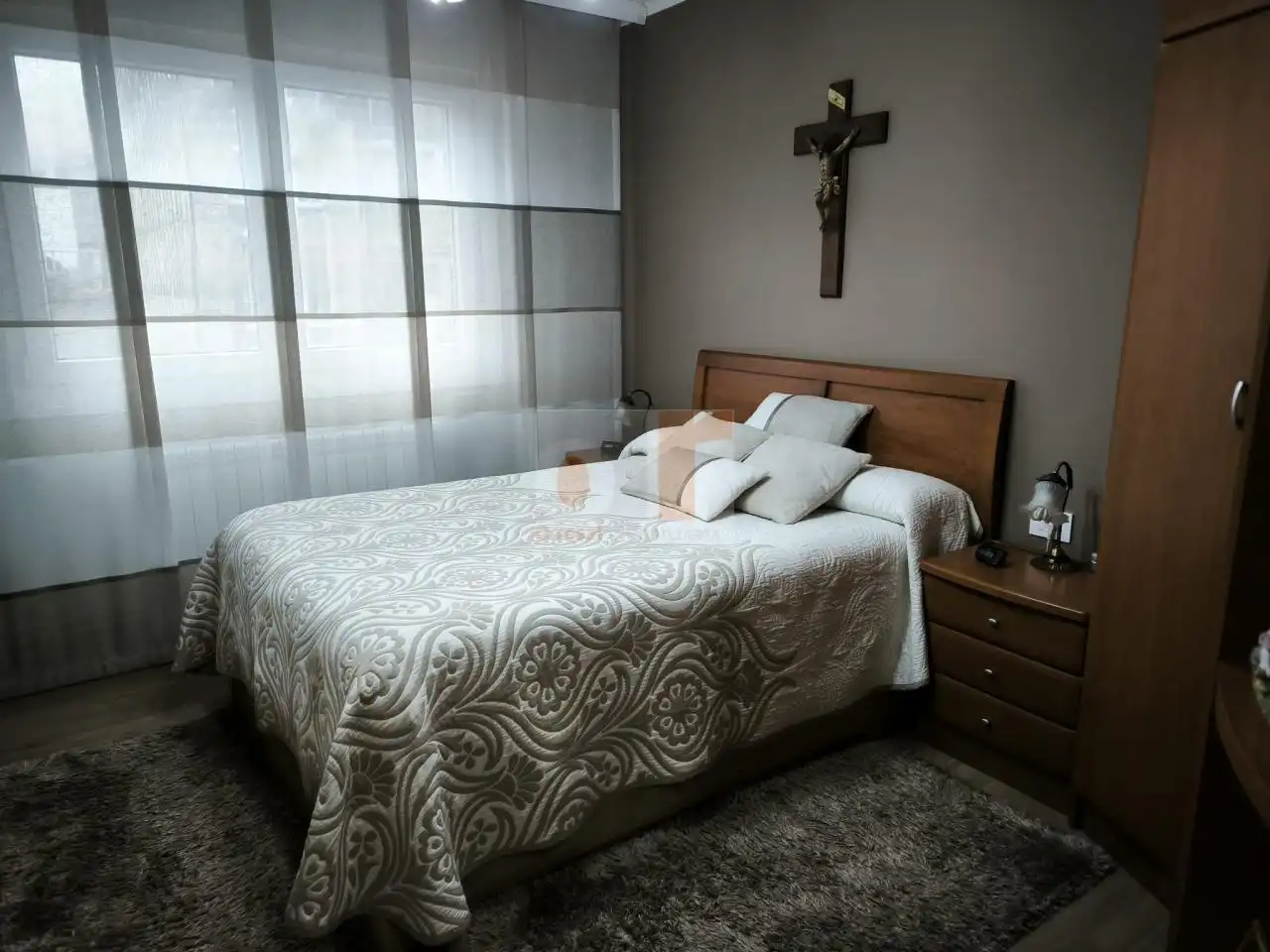 Bedroom of Flat for sale in Moaña  with Heating