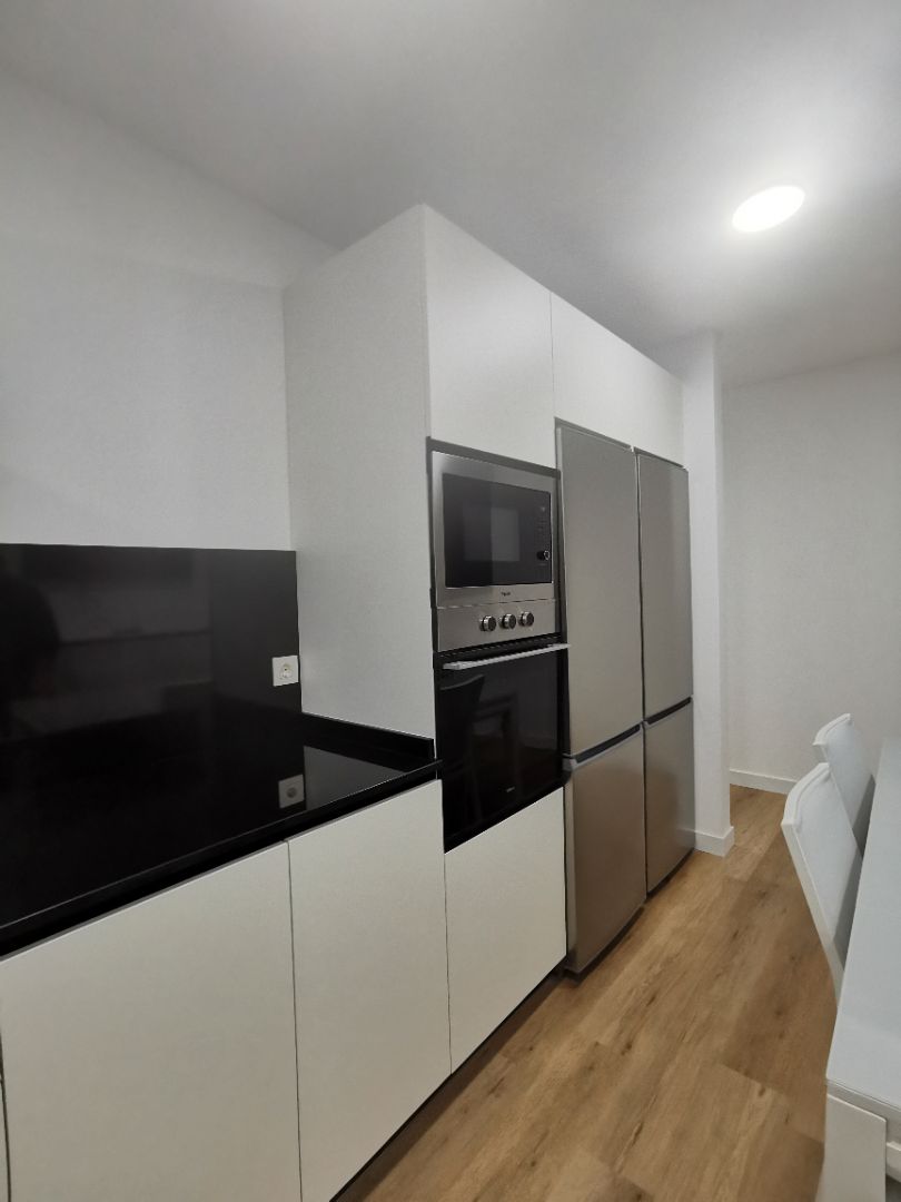 Cuina de Pis de lloguer en Salamanca Capital amb Calefacció, Parquet i Moblat