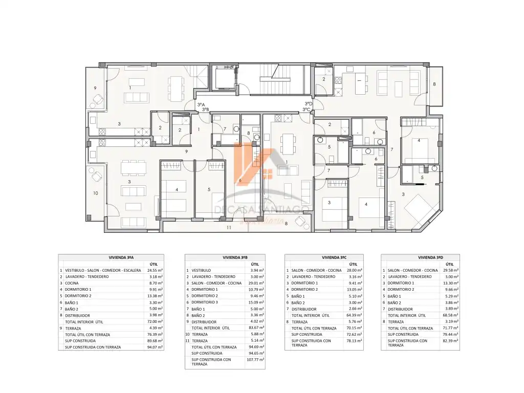 Piso con ascensor en venta en Avenida Rosalia De Castro, imagen 4