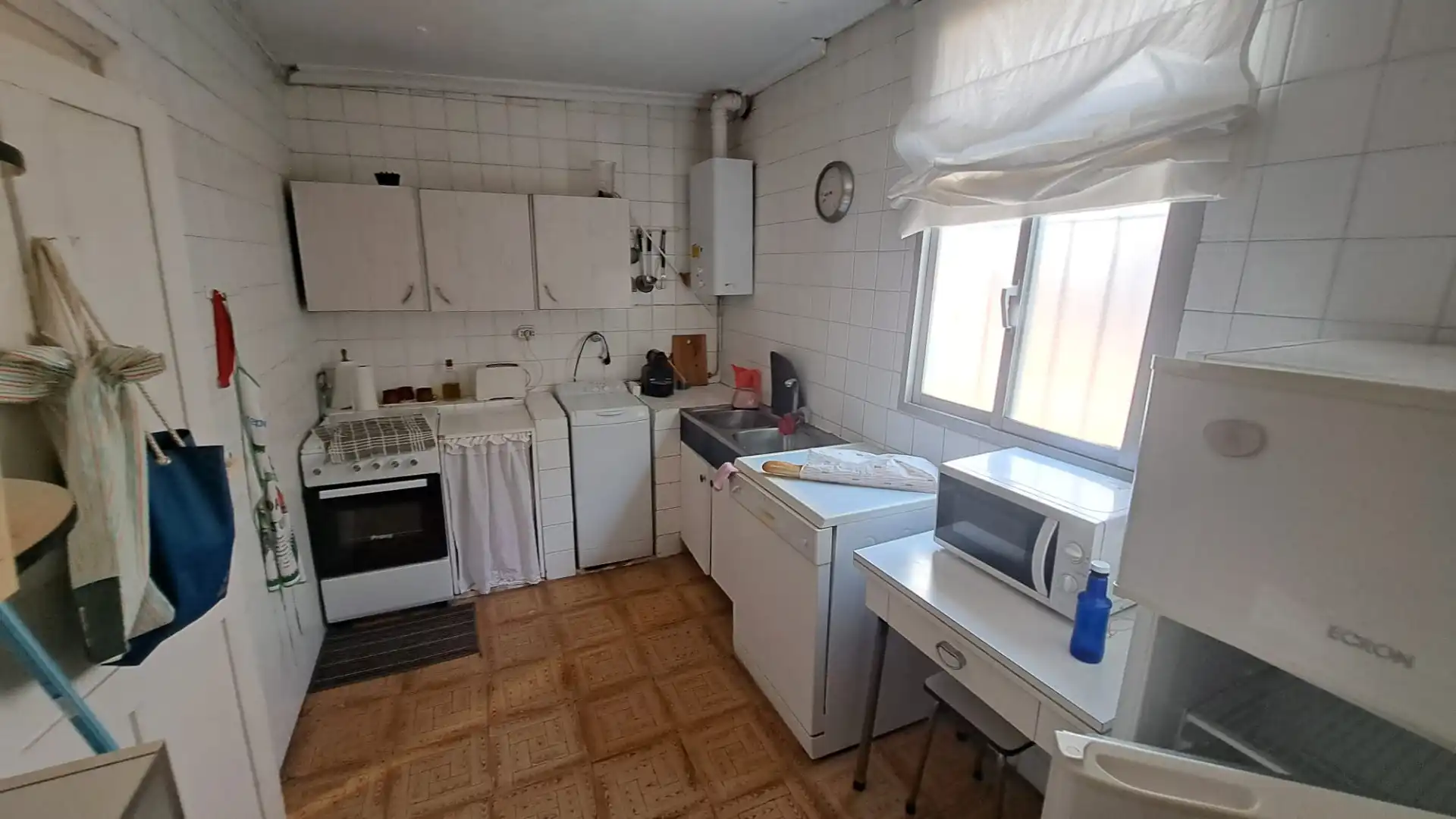 Cocina de Piso en venta en La Puebla de Arganzón  con Jardín privado, Terraza y Balcón