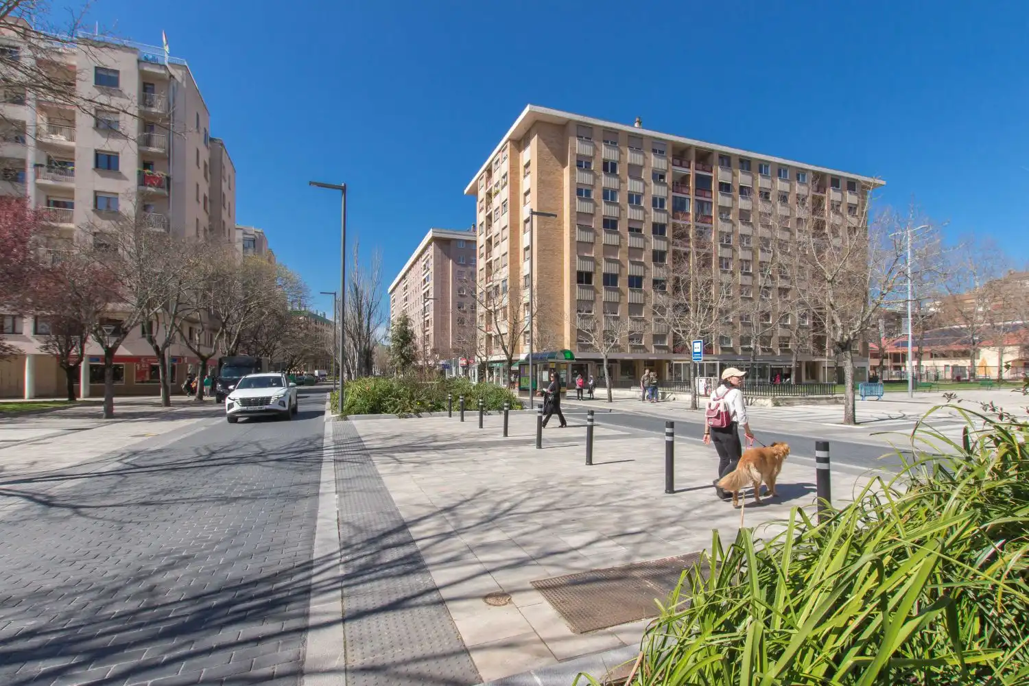 Vista exterior de Piso en venta en  Pamplona / Iruña con Calefacción, Trastero y Amueblado