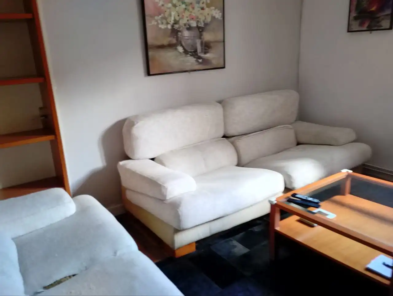 Sala de estar de Piso en venta en Villarcayo de Merindad de Castilla la Vieja con Calefacción, Amueblado y Horno