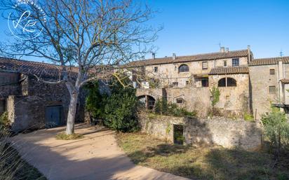 Exterior view of Country house for sale in Boadella i les Escaules  with Private garden and Terrace