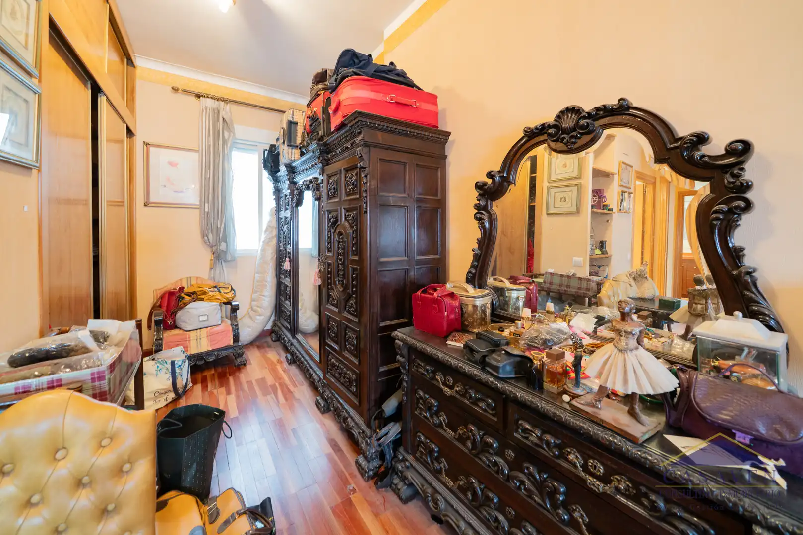 Schlafzimmer von Wohnung zum Verkauf in Madrid mit Heizung