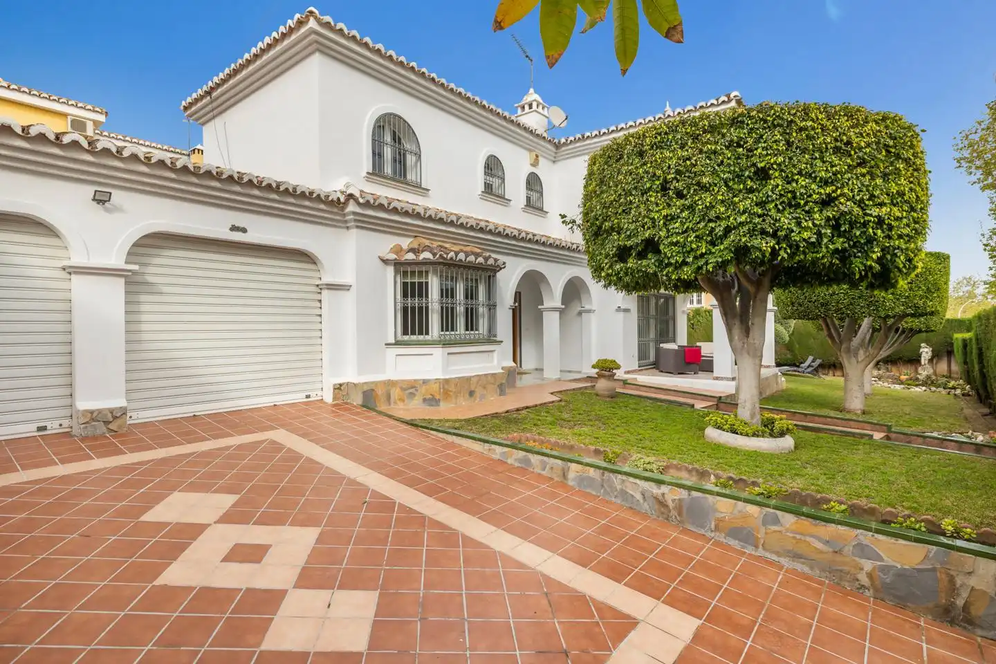 Exterior view of Houses for rent in Benalmádena  with Air Conditioner, Private garden and Swimming Pool